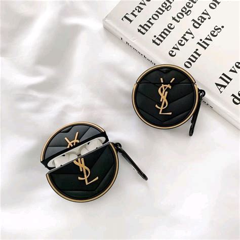 ysl air pod case|cute airpod luxury case.